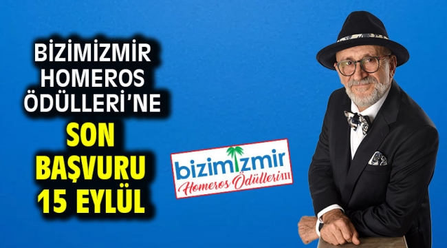 Bizimizmir Homeros Ödülleri'ne son başvuru 15 Eylül