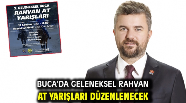 Buca'da Geleneksel Rahvan At Yarışları düzenlenecek