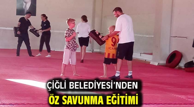 Çiğli Belediyesi'nden Öz Savunma Eğitimi