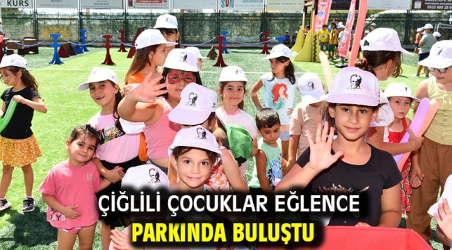 Çiğlili Çocuklar Eğlence Parkında Buluştu