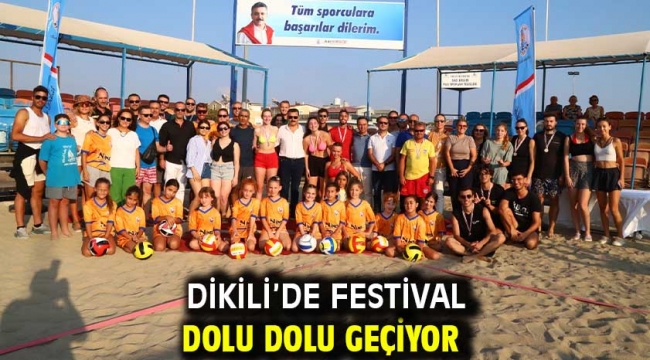 Dikili'de festival dolu dolu geçiyor