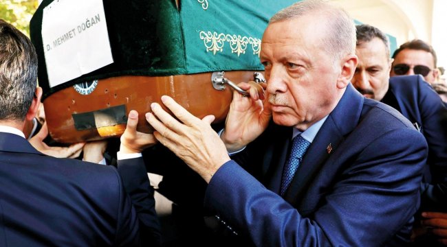 Erdoğan, Mehmet Doğan'ı uğurlamaya katıldı