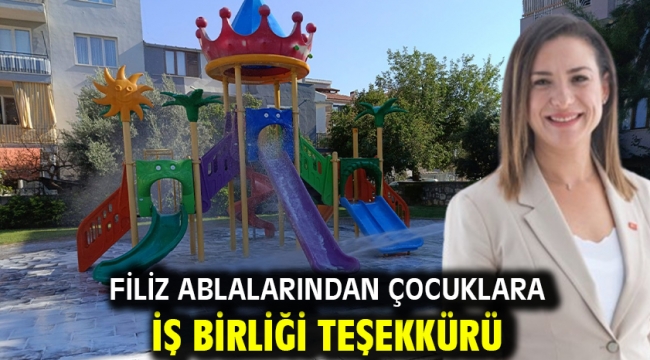 Filiz Ablalarından Çocuklara İş Birliği Teşekkürü