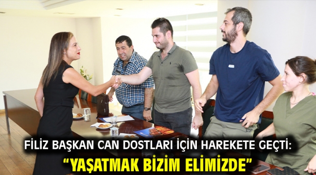 Filiz Başkan can dostları için harekete geçti: "Yaşatmak bizim elimizde"