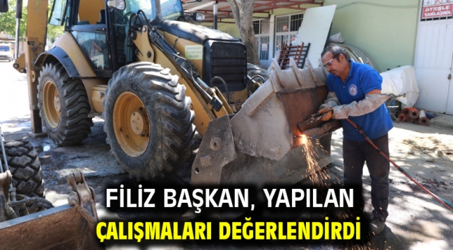 Filiz Başkan, yapılan çalışmaları değerlendirdi