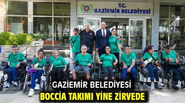 Gaziemir Belediyesi Boccia Takımı yine zirvede