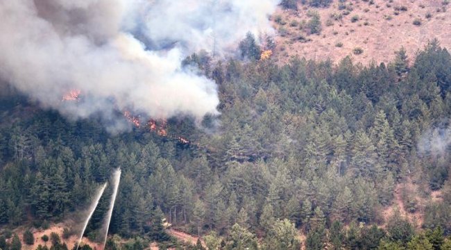 İki günde sekiz aktif yangın... Alevlerle nefes kesen mücadele