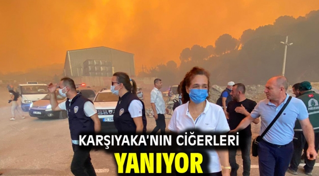 Karşıyaka'nın ciğerleri yanıyor!