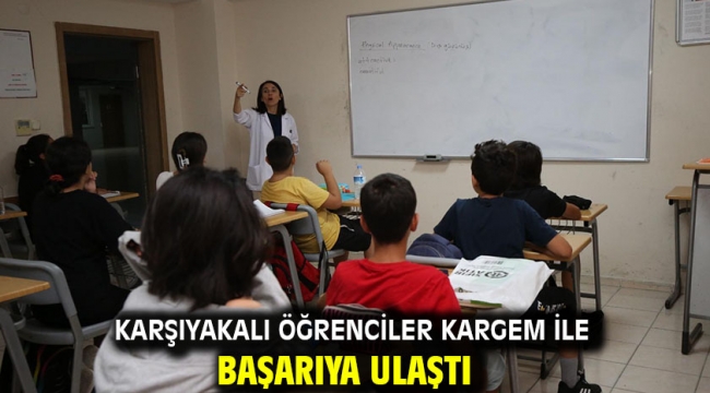 Karşıyakalı öğrenciler KARGEM ile başarıya ulaştı