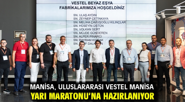 Manisa, Uluslararası Vestel Manisa Yarı Maratonu'na Hazırlanıyor