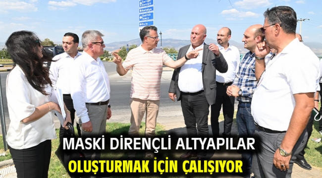 MASKİ Dirençli Altyapılar Oluşturmak İçin Çalışıyor