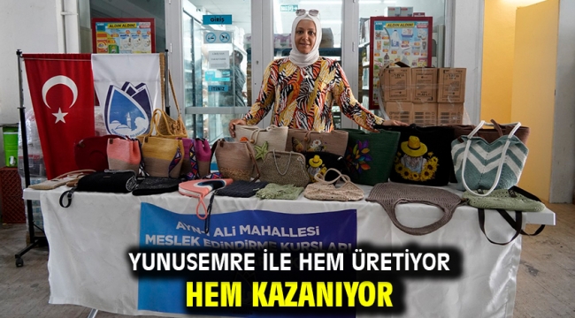 Yunusemre İle Hem Üretiyor Hem Kazanıyor