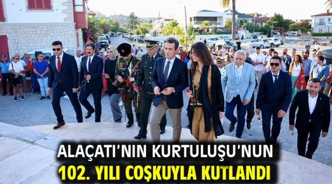 Alaçatı'nın Kurtuluşu'nun 102. Yılı Coşkuyla Kutlandı!