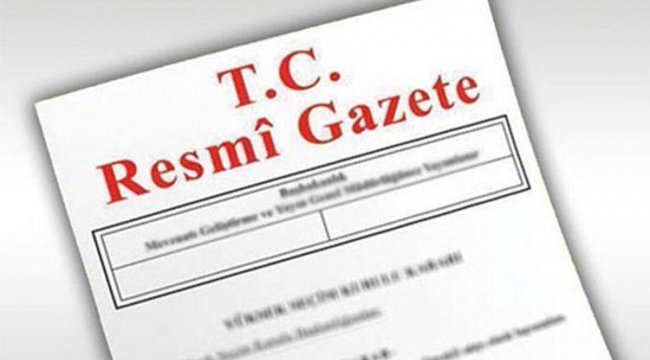 Atama kararları Resmi Gazete'de yayımlandı