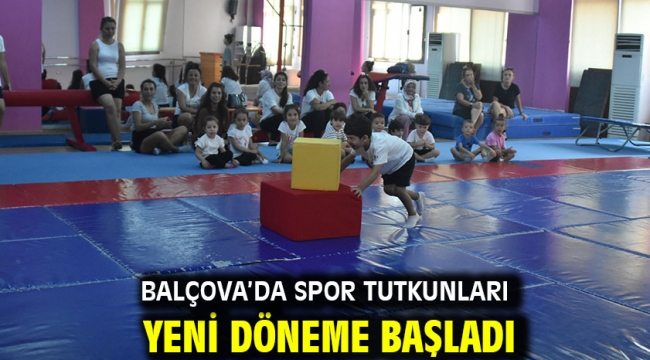 Balçova'da spor tutkunları yeni döneme başladı