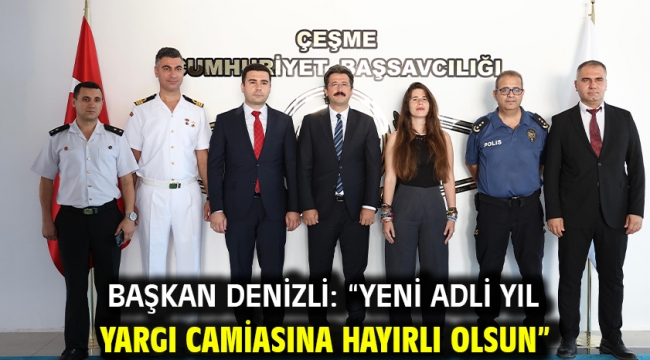 Başkan Denizli: "Yeni Adli Yıl Yargı Camiasına Hayırlı Olsun"