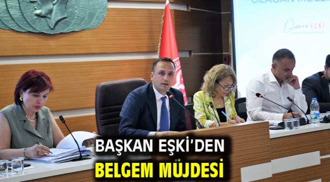 Başkan Eşki'den BELGEM müjdesi