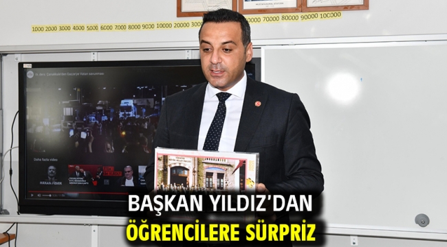 Başkan Yıldız'dan Öğrencilere Sürpriz