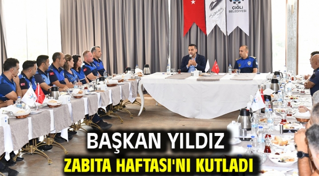 Başkan Yıldız Zabıta Haftası'nı Kutladı