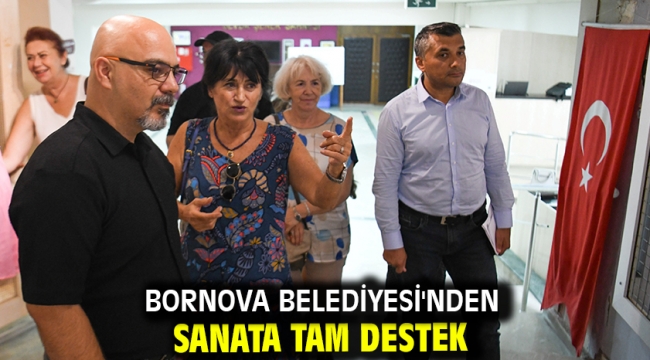 Bornova Belediyesi'nden sanata tam destek