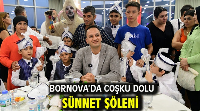 Bornova'da coşku dolu Sünnet Şöleni