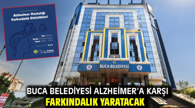 Buca Belediyesi Alzheimer'a karşı farkındalık yaratacak