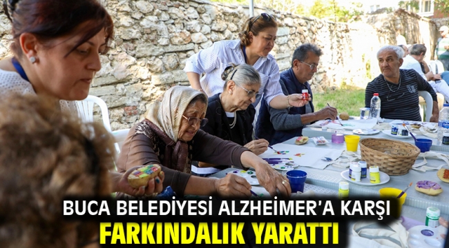 Buca Belediyesi Alzheimer'a karşı farkındalık yarattı