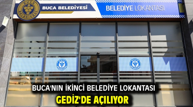 BUCA'NIN İKİNCİ BELEDİYE LOKANTASI GEDİZ'DE AÇILIYOR