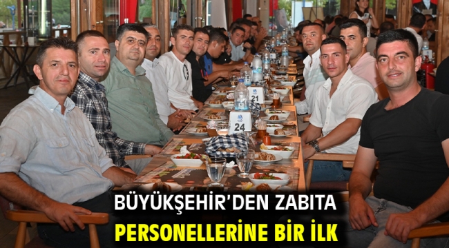 Büyükşehir'den Zabıta personellerine bir ilk