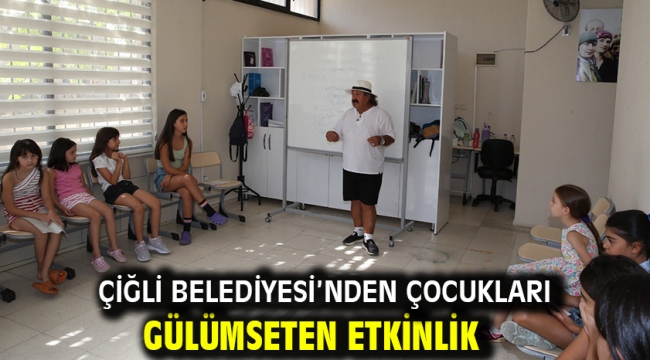 Çiğli Belediyesi'nden Çocukları Gülümseten Etkinlik