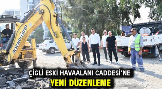 Çiğli Eski Havaalanı Caddesi'ne yeni düzenleme