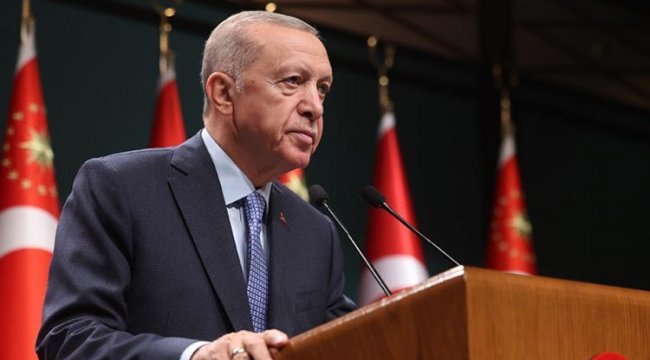 Cumhurbaşkanı Erdoğan'dan şehit ailesine başsağlığı mesajı