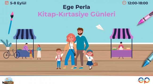 Ege Perla'da Kitap-Kırtasiye Günleri Başlıyor!