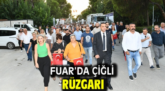 Fuar'da Çiğli Rüzgarı