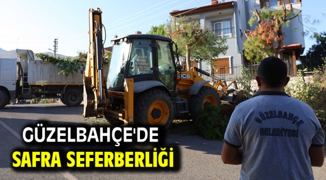 Güzelbahçe'de safra seferberliği