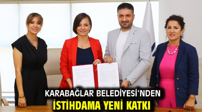 Karabağlar Belediyesi'nden istihdama yeni katkı