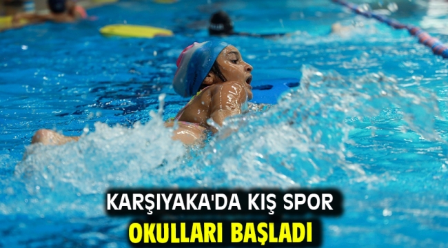 Karşıyaka'da kış spor okulları başladı