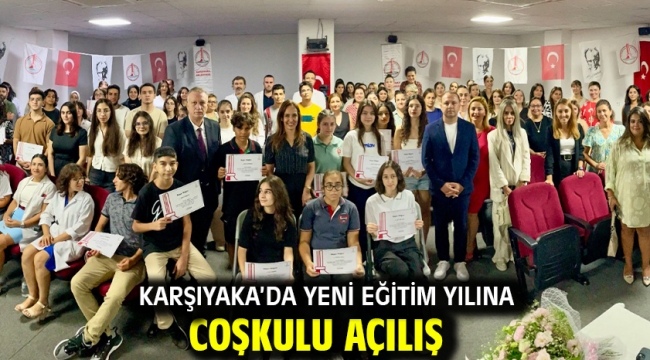 Karşıyaka'da yeni eğitim yılına coşkulu açılış