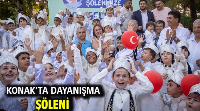 Konak'ta dayanışma şöleni