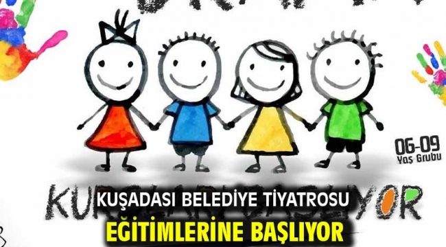 Kuşadası Belediye Tiyatrosu Eğitimlerine Başlıyor