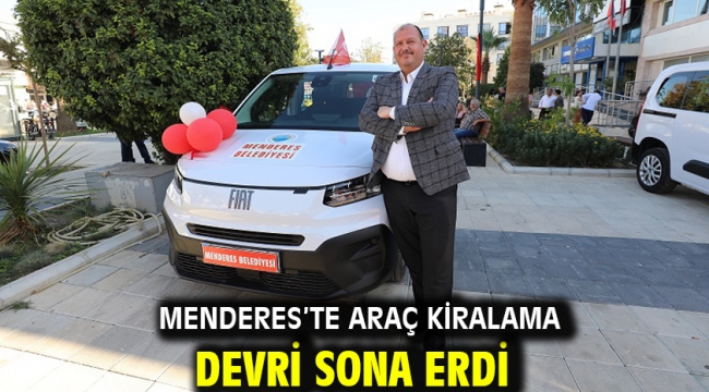 Menderes'te Araç Kiralama Devri Sona Erdi