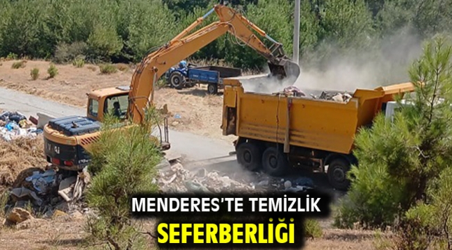 Menderes'te Temizlik Seferberliği