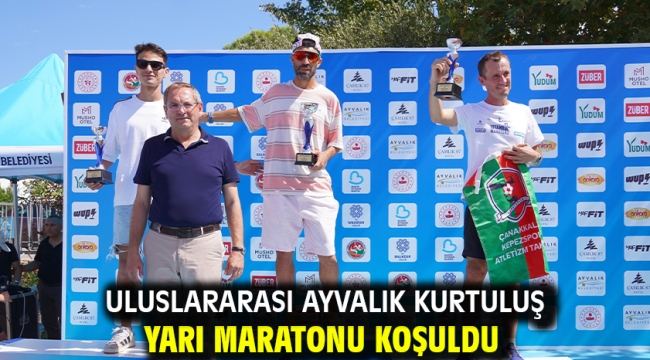 Uluslararası Ayvalık Kurtuluş Yarı Maratonu Koşuldu