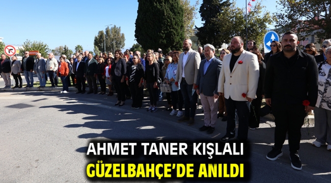 Ahmet Taner Kışlalı Güzelbahçe'de Anıldı