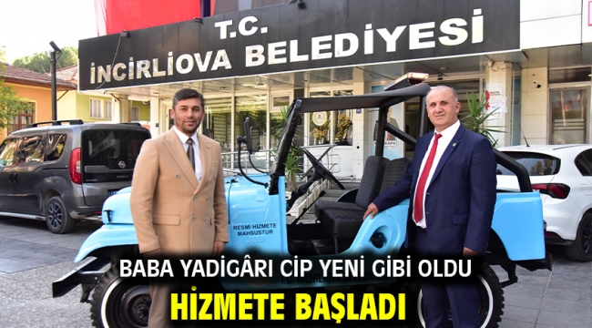 Baba yadigârı cip yeni gibi oldu hizmete başladı  