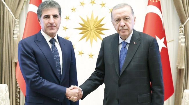 Barzani'yle kritik Ankara trafiği