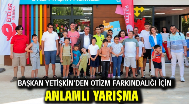 Başkan Yetişkin'den Otizm Farkındalığı İçin Anlamlı Yarışma