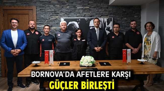 Bornova'da afetlere karşı güçler birleşti