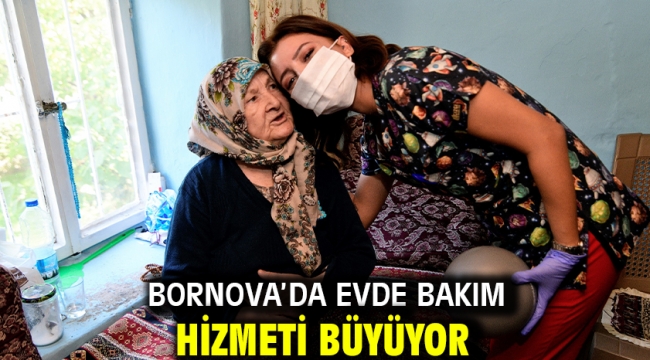 Bornova'da Evde Bakım Hizmeti büyüyor