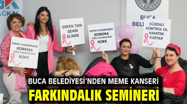 Buca Belediyesi'nden Meme Kanseri Farkındalık Semineri